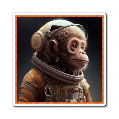 Space Ape Orange Suit - Magnets 3x3, 4x4, 6x6