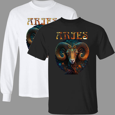 Zodiac Aries Premium Short & Long Sleeve T-Shirts Unisex