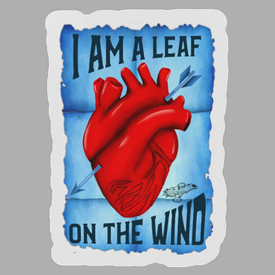Leaf on the Wind Kiss-Cut Magnets