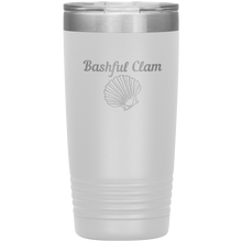 Load image into Gallery viewer, Bashful Clam - Vacuum Tumbler Reusable Coffee Travel Cup 20 oz