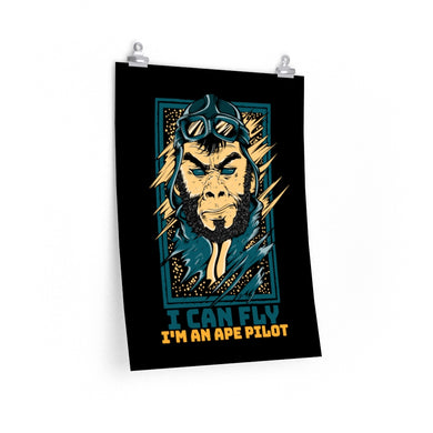 Ape Pilot - Posters in Various Sizes