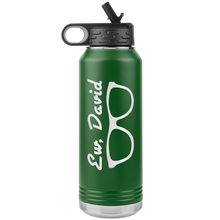 Load image into Gallery viewer, Ew, David Shades - Water Bottle, Stainless Steel, 32 oz Tumbler