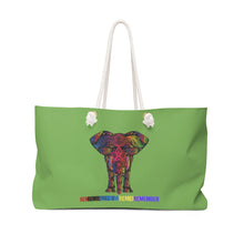 Load image into Gallery viewer, Remember Elephant - Weekender Bag