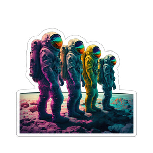 Moon Men - Kiss-Cut Stickers, 4 size options
