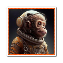 Load image into Gallery viewer, Space Ape Orange Suit - Magnets 3x3, 4x4, 6x6
