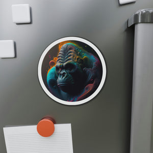Rainbow Ape Kiss-Cut Magnets