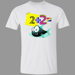 2+2=Fish - Premium Short & Long Sleeve T-Shirts Unisex