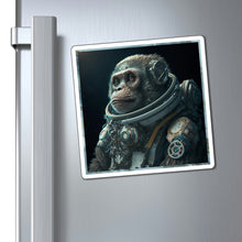 Load image into Gallery viewer, Space Ape Steampunk - Magnets 3x3, 4x4, 6x6