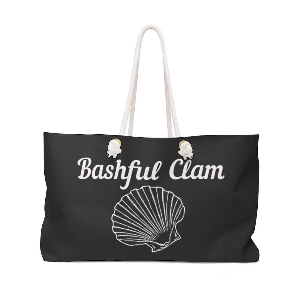 Bashful Clam - Weekender Bag 24 x 13