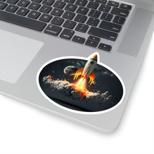 Load image into Gallery viewer, Rocket Liftoff - Kiss-Cut Stickers, 4 size options