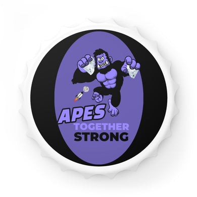 Apes Together Strong Grape - Bottle Opener Fridge Magnet