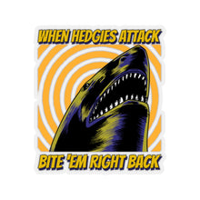 Load image into Gallery viewer, When Hedgies Attack - Kiss-Cut Stickers, 4 size options