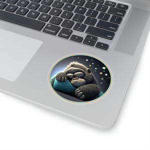 Sleeping Baby Ape - Kiss-Cut Stickers, 4 size options