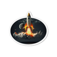 Load image into Gallery viewer, Rocket Liftoff Kiss-Cut Magnets