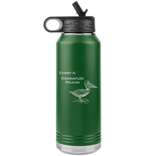 Load image into Gallery viewer, Disgruntled Pelican - Water Bottle, Stainless Steel, 32 oz Tumbler