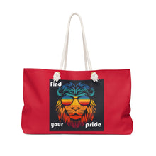 Load image into Gallery viewer, Find Your Pride Retro - Weekender Bag