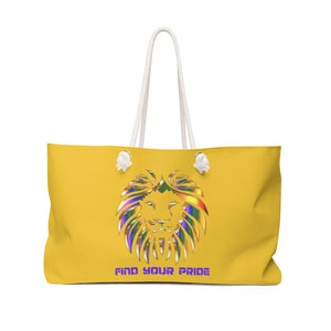 Find Your Pride Gold - Weekender Bag