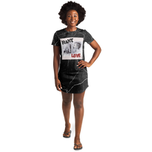 Load image into Gallery viewer, Rant Love T-Shirt Dress Lounge Wear
