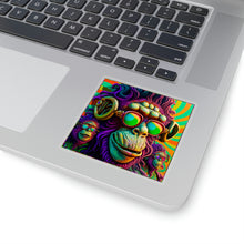 Load image into Gallery viewer, Cosmic Apes Trippy - Kiss-Cut Stickers, 4 size options