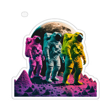 Load image into Gallery viewer, Moon Walk Neon - Kiss-Cut Stickers, 4 size options