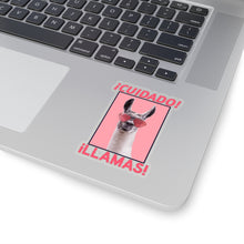 Load image into Gallery viewer, Cuidado Llamas - Kiss-Cut Stickers, 4 size options