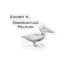 Load image into Gallery viewer, Disgruntled Pelican - Kiss-Cut Stickers