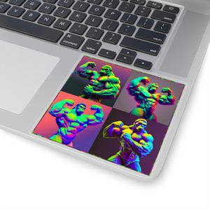 Ape Strong Pop Art - Kiss-Cut Stickers, 4 size options