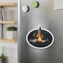 Load image into Gallery viewer, Rocket Liftoff Kiss-Cut Magnets