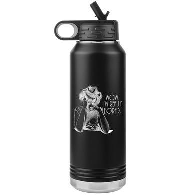 Wow I'm Really Bored - Water Bottle, Stainless Steel, 32 oz Tumbler