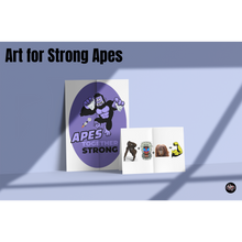 Load image into Gallery viewer, ATS Equation – Posters in various sizes, Landscape (Apes Together Strong)