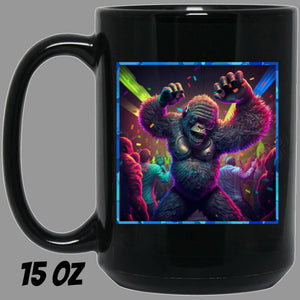 Ape Dance Party 2023 - Cups Mugs Black, White & Color-Changing