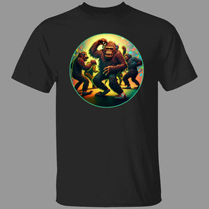 Ape Dance Party Moves Premium Short & Long Sleeve T-Shirts Unisex