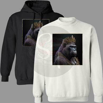 Ape Queen Gold Pullover Hoodies & Sweatshirts