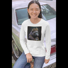 Load image into Gallery viewer, Ape Queen Gold Premium Short &amp; Long Sleeve T-Shirts Unisex