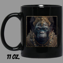 Load image into Gallery viewer, Ape Queen Indigo - Cups Mugs Black, White &amp; Color-Changing