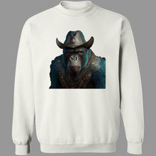 Load image into Gallery viewer, Ape Space Cowboy Cyan Pullover Hoodies &amp; Sweatshirts
