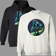 Load image into Gallery viewer, Ape Surfer Green Pullover Hoodies &amp; Sweatshirts