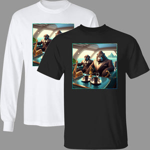 Ape Tycoons Club Med Premium Short & Long Sleeve T-Shirts Unisex