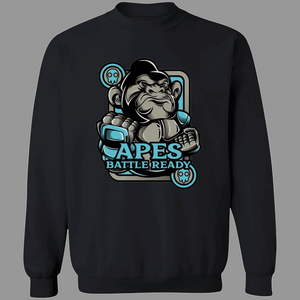 Apes Battle Ready Pullover Hoodies & Sweatshirts