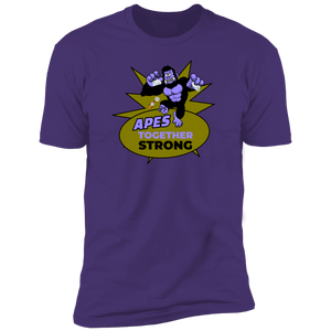 Apes Together Strong Grape - Premium & Ringer Short Sleeve T-Shirts