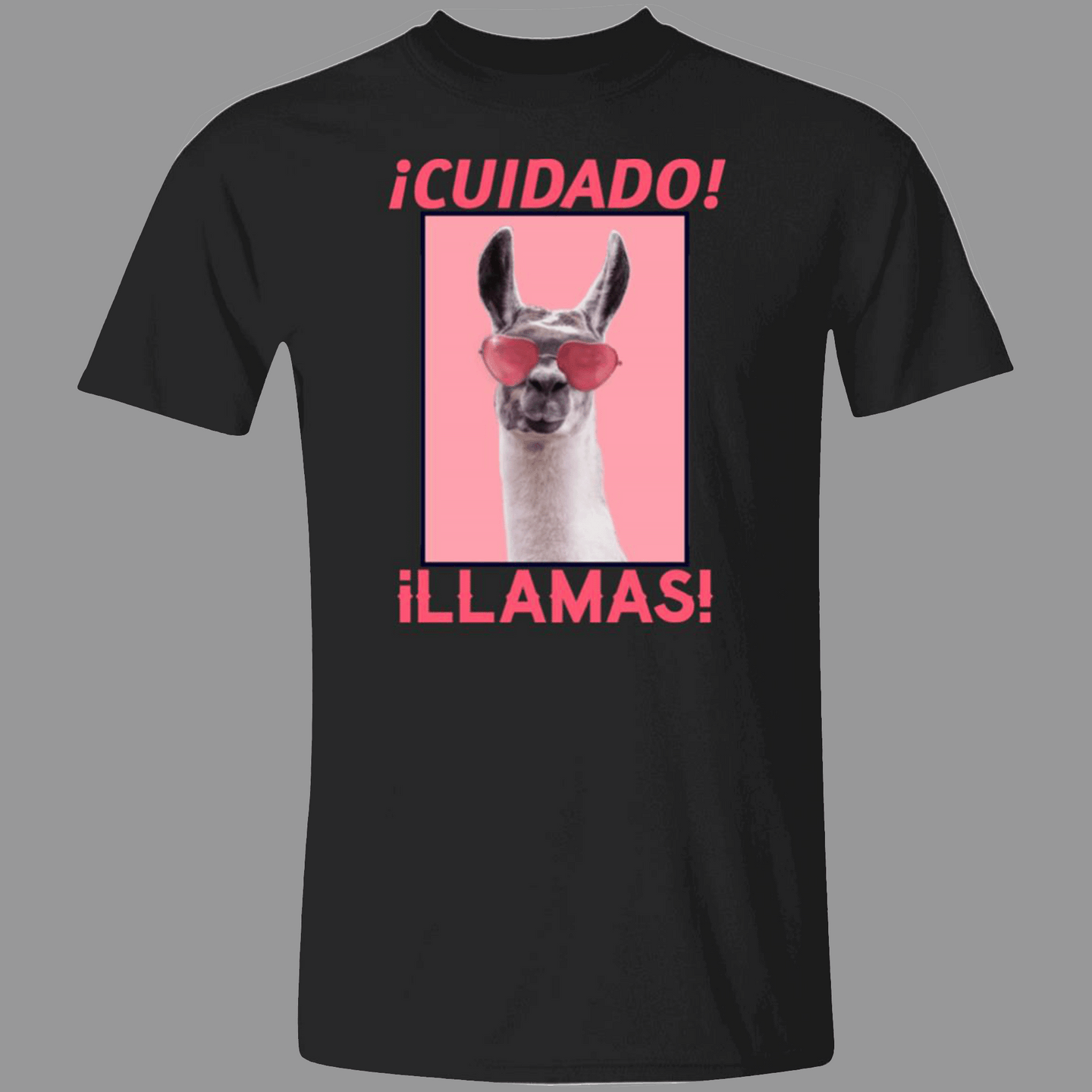 Cuidado Llamas Premium Short & Long Sleeve T-Shirts Unisex