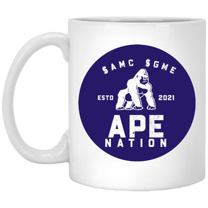 Ape Nation - Cups Mugs Black, White & Color-Changing