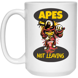 Apes Not Leaving - Cups Mugs Black, White & Color-Changing