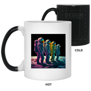 Moon Men - Cups Mugs Black, White & Color-Changing