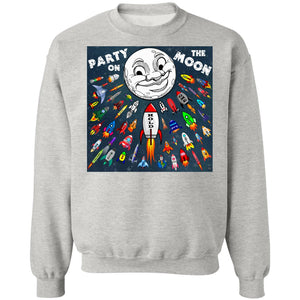 Party on the Moon - Pullover Hoodies & Sweatshirts
