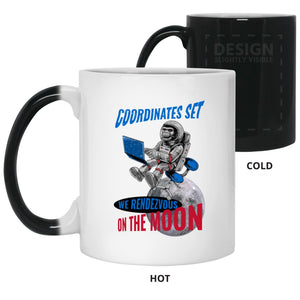 Rendezvous Moon - Cups Mugs Black, White & Color-Changing