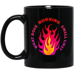 What Does Burning Smell Like? - Cups Mugs Black, White & Color-Changing