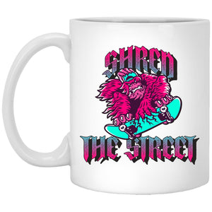Shred the Street - Cups Mugs Black, White & Color-Changing