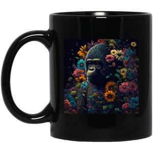 Ape Daisies Baby - Cups Mugs Black, White & Color-Changing