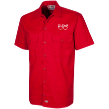Load image into Gallery viewer, Work Shirt Red Ew David Embroidery